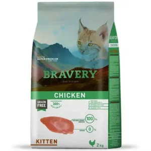 BRAVERY CHICKEN 2KG KITTEN