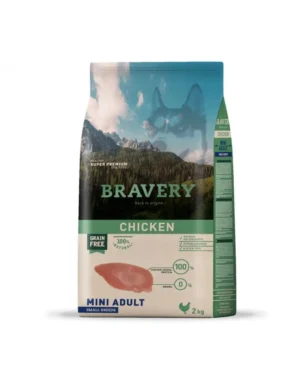 BRAVERY CHICKEN 2KG MINI Adulto SMALL BREEDS