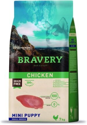 BRAVERY CHICKEN 7KG Cachorro MINI PUPPY SMALL BREEDS