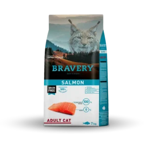 BRAVERY SALMON 7KG Gato ADULT CAT