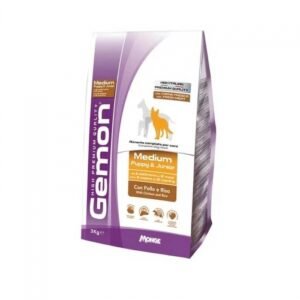 Gemon Medium Puppy & Junior with Chicken x 3 Kg