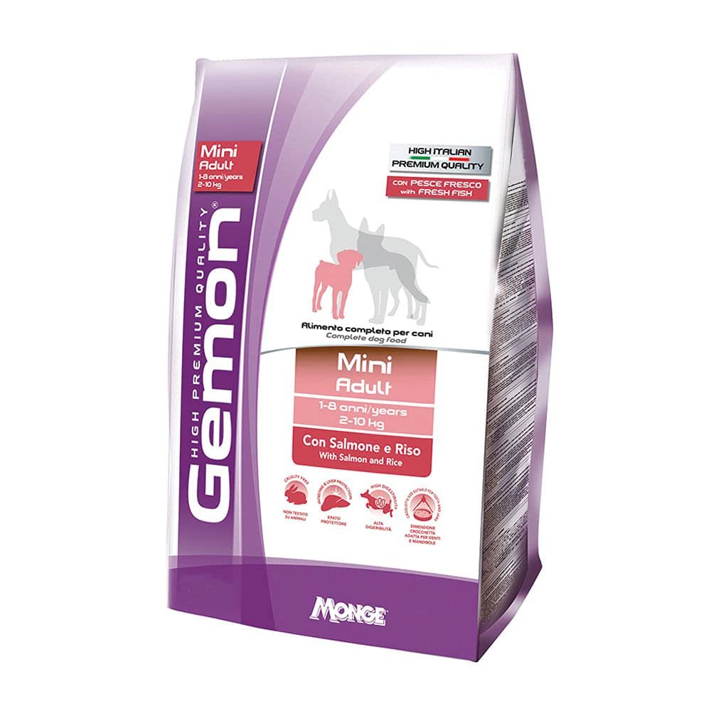 Gemon Perro Adulto Mini Salmón y Arroz 3 kg
