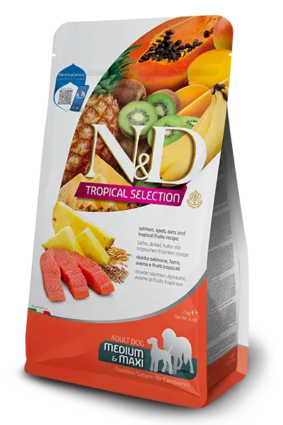 N&D Tropical Selection Perro Adulto Medium & Maxi Pollo