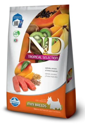 ND TROPICAL CAN ADULTO MINI SALMON 2+0,5KG