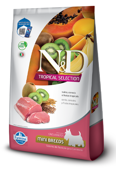 N&D Tropical Selection Perro Adulto Mini Cerdo 2+0,5 kg