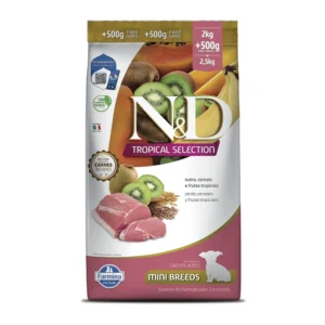 ND TROPICAL CAN PUP MINI CERDO 2+0,5KG