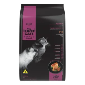 THREECATS SUPER PREMIUM Adulto 15 KG SALMON, POLLO Y CARNE