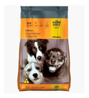 THREEDOGS FAMILIA ORIGINAL FILHOTES RAZAS MED GDES 15 KG